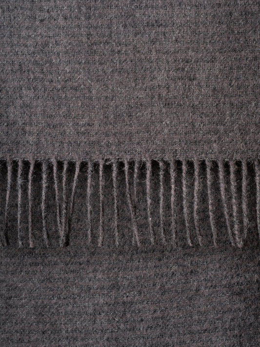 ALPACA / COTTON SCARF