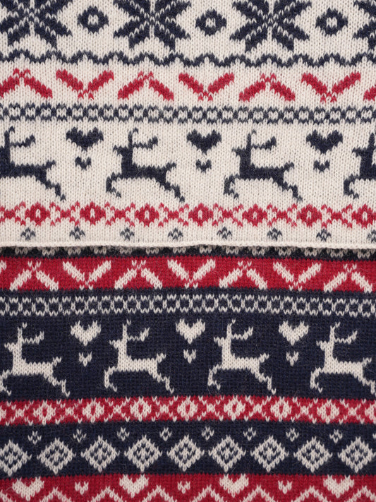 Reversible Alpaca Scarf