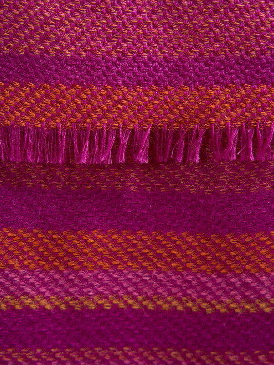 LIGHTWEIGHT STRIPED SHAWL