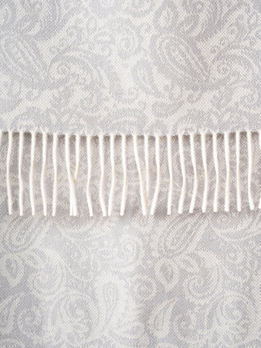 JACQUARD ROYAL ALPACA SCARF