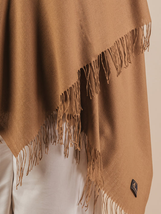 OPEN WEAVE SHAWL