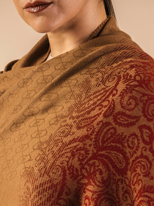 OMBRÉ PAISLEY STOLE