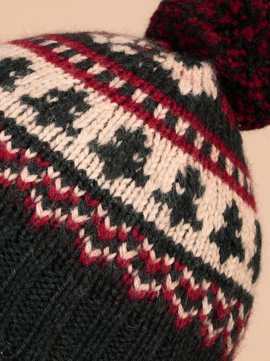 Baby Alpaca Christmas Hat