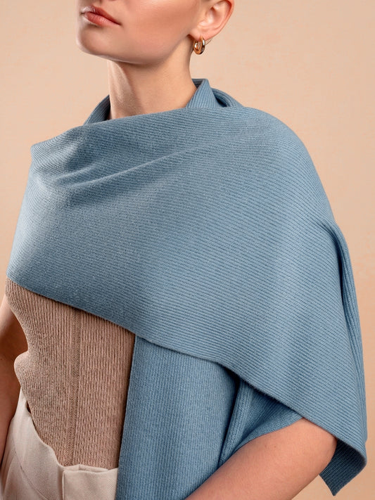 HALF CARDIGAN SCARF