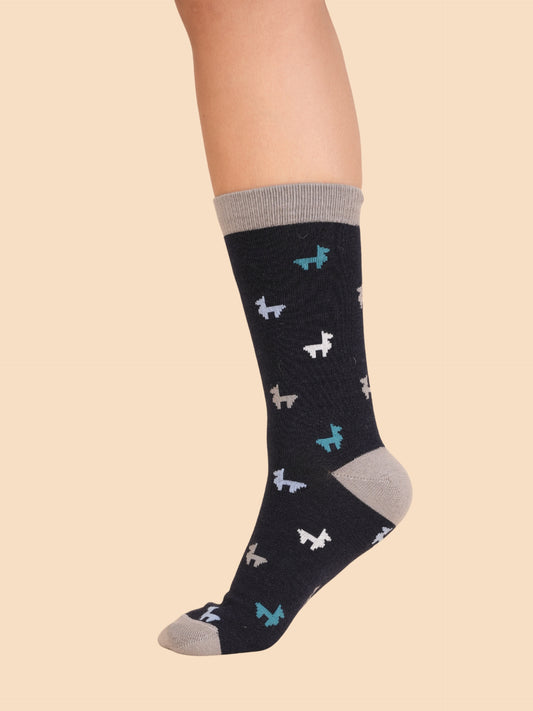 BABY ALPACA KNITTED SOCKS
