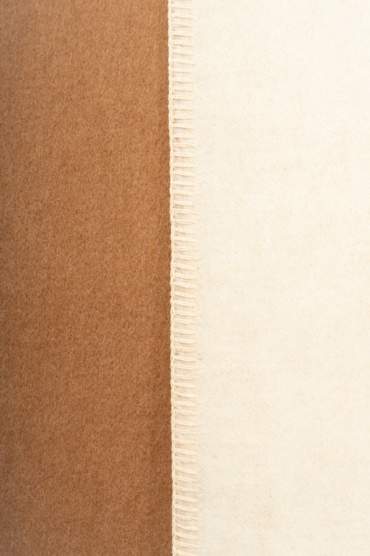 UNDYED REVERSIBLE BED BLANKET