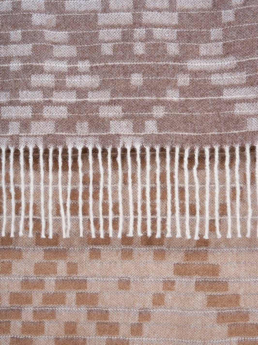 ETHNIC JACQUARD ECO THROW