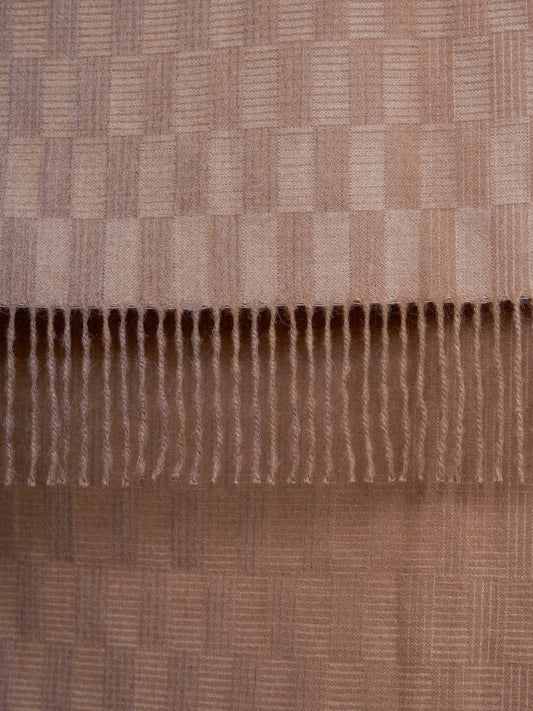 OMBRE MOSAIC SATEEN THROW