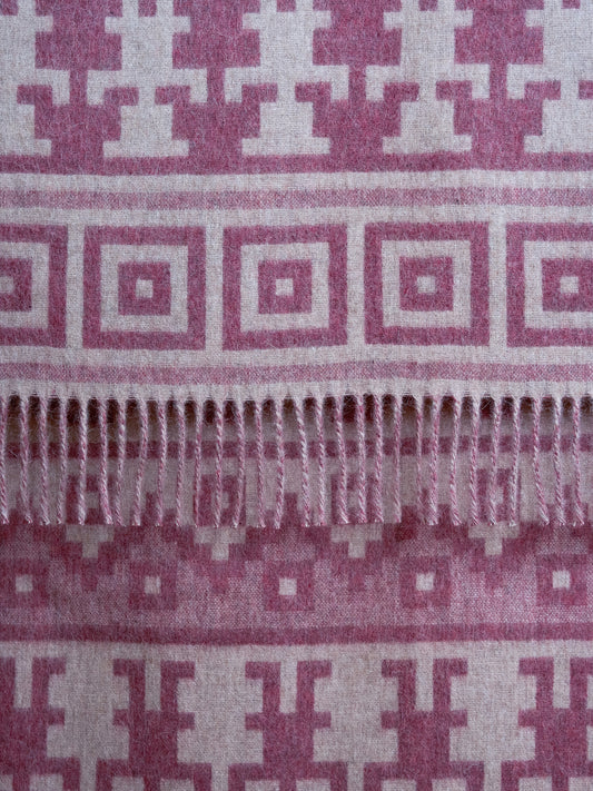 RECYCLED ALPACA THROW ETHNIC