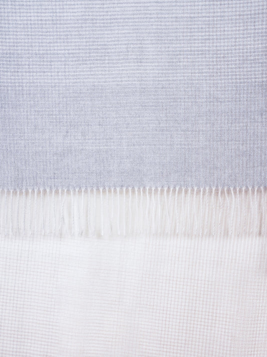 ECO OMBRE THROW WITH TWISTED FRINGES
