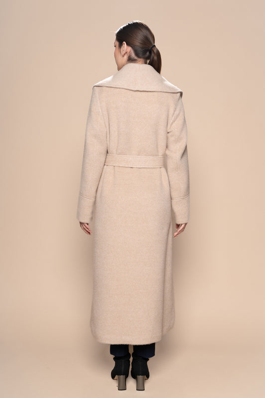 LONG BELTED COAT